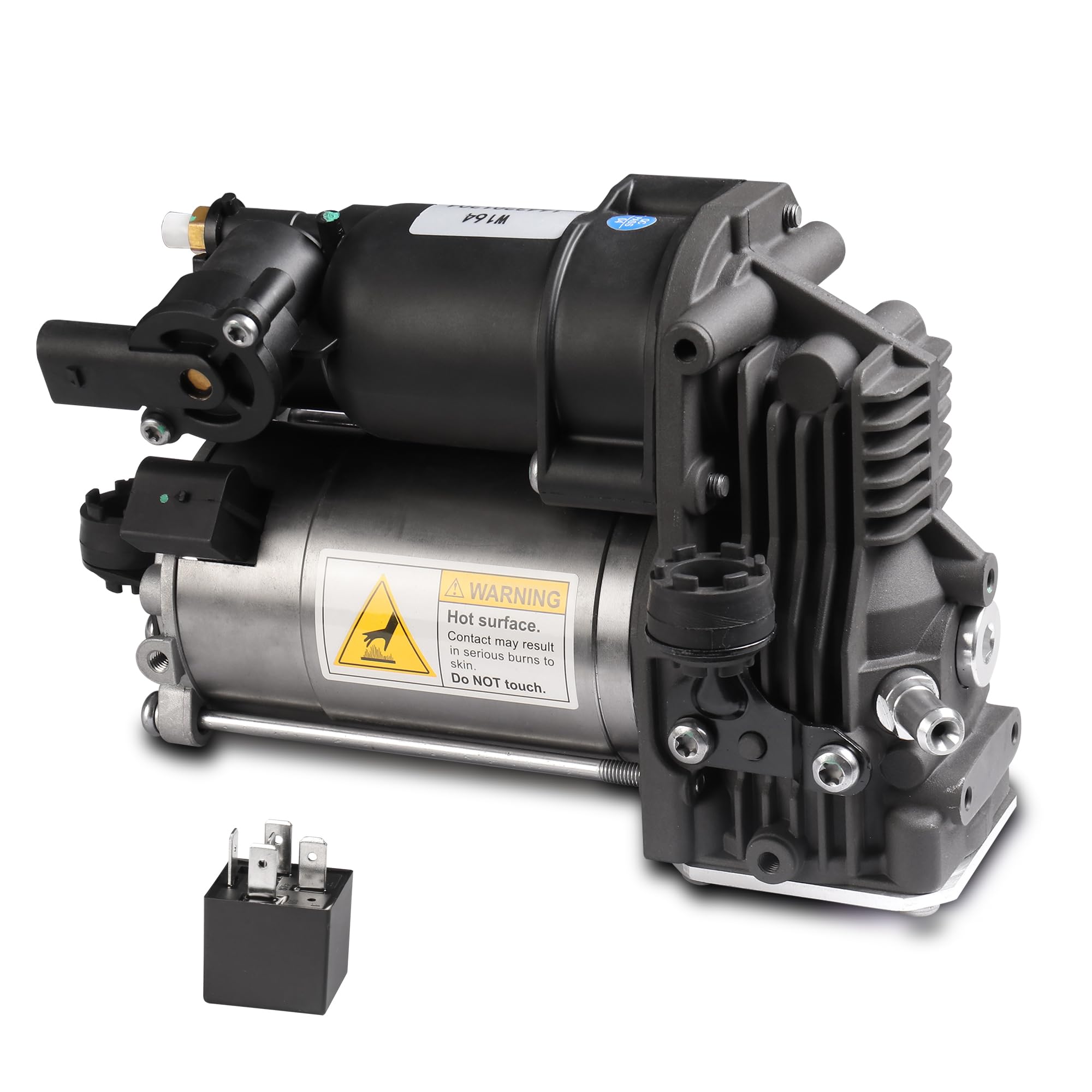 Photo 1 of KUIPERAUTO Air Suspension Compressor Pump 1643201204 Compatible with 2007-2012 Mercedes Benz GL450 GL550 ML320 ML350 ML450 ML500 ML550 ML63 AMG