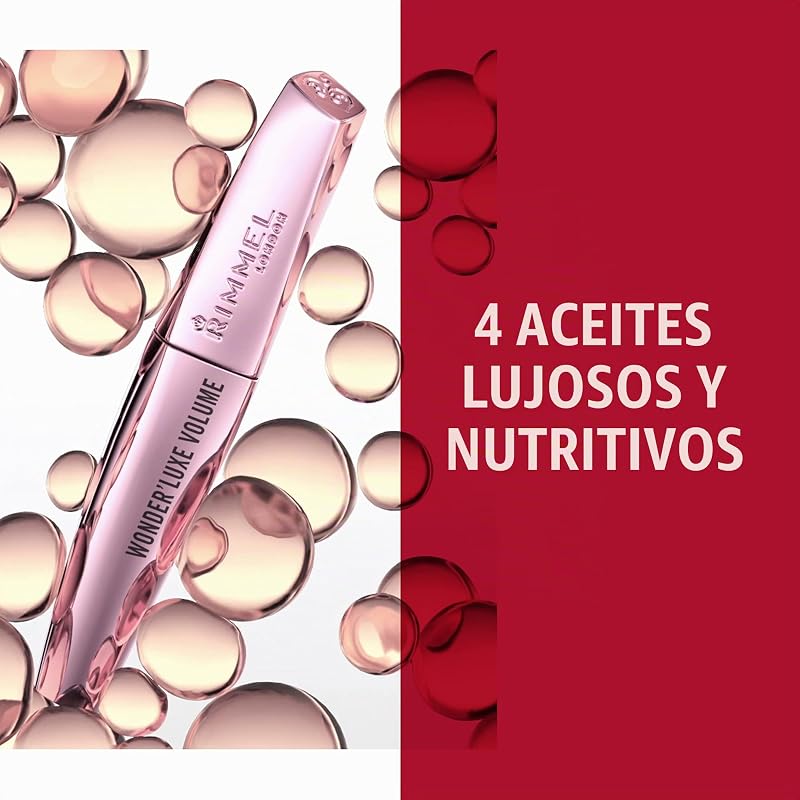 Wonder'Luxe Volume Máscara de Pestañas Tono 001 Black (Gama Negros) - 11 ml — foto 6 de 8