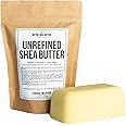 Unrefined African Shea Butter - Ivory, 100% Pure & Raw - Moisturizing and Rich Body Butter for Dry Skin - Suitable for All Sk