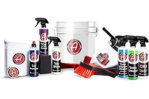 ADAM'S POLISHES Adam's Premium Car Wash Kit (16-Item) - Arsenal Builder Car Wash Kit with Foam Gun, Bucket, and Car Care Cleaning Chemicals, Gift for Car & Truck Lovers, Dads and DIYers (Works w/Garden Hose)
