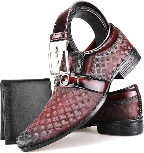 sapato social vinho masculino