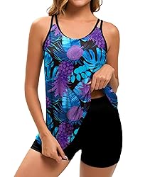 Arolina Womens Tankini Bathing Suits Two-Piece Full