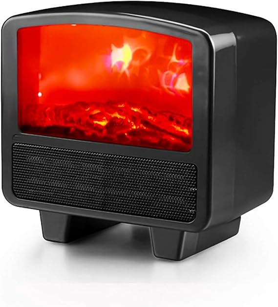 Shihong-G Elektrische Kaminheizung mit 3D Realistischer Flammeneffekt