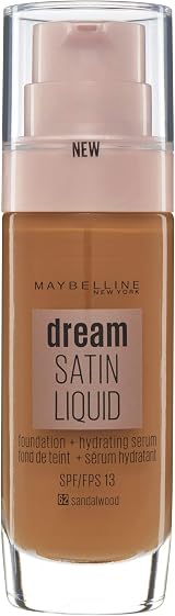Maybelline Dream Radiant Liquid Foundation Sandalwood 62 12Hr Hydration