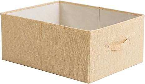 Amazon フタ付き おしゃれ 折り畳み 衣装ケース 押入れ収納ボックス ベッド下収納 調整可能 分類収納 湿気防止 持ち手 羽毛布団 毛布 衣類 洋服 M 2 おもちゃ 雑誌 本 Cd ベージュ Dvd 文房具 書類 衣類収納 ふた付き 収納ケース 収納ケース ボックス オンライン通販