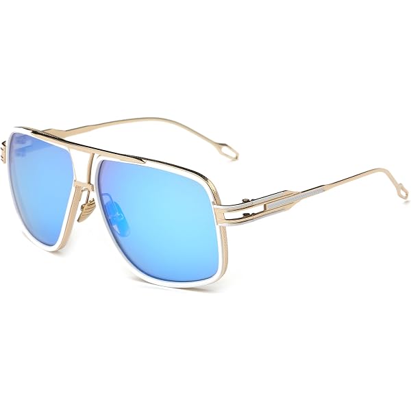 Amazon.com: SALVATORE FERRAGAMO Rectangular Sunglasses  display picture 3