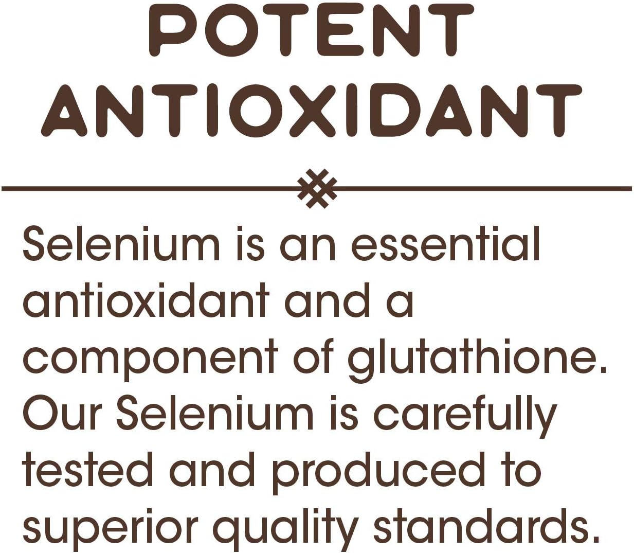 Nature's Way Selenium 200 mcg; L-selenomethionine; 100 Capsules: Health & Personal Care