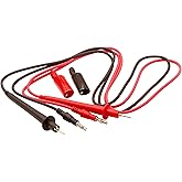 Triplett 79-127 48" Test Leads with Insulated Screw-On Alligator Clips