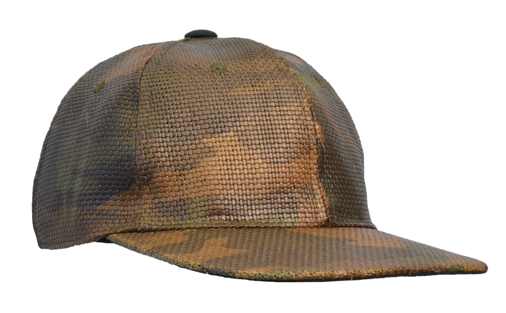 Terra Mens Flat Bill Hat Hip-Hop Snapback Cap Red Line Pattern Adjustable Buckle Closure