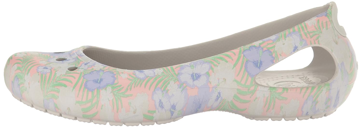 crocs women's kadee graphic w ballet flats