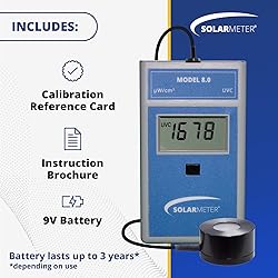 Solarmeter Model 8.0-RP UVC Lamp Meter, Handheld