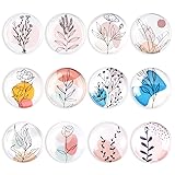 12 Pieces Fridge Magnets Line Drawing Refrigerator