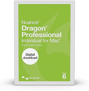 Dragon Professional Individual For Mac V6 Download Download Amazon Fr Logiciels