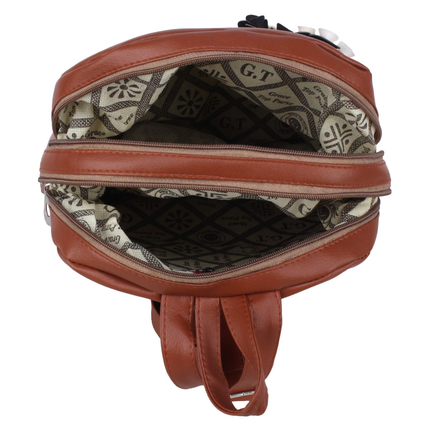 hbos stylish girl's backpacks handbags (coffee,bag 289)