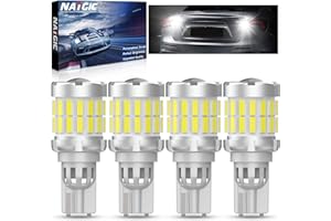 NATGIC 921 W16W Led Bulbs Canbus Error Free For Back Up Lights,T15 921 912 Led Bulbs For Tail Light Backup Reverse Cargo Ligh