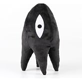 Shopular Black Plush Figure Doll Toy Stuffed Pillow Plushies Cosplay Game Merch Prop Gifts