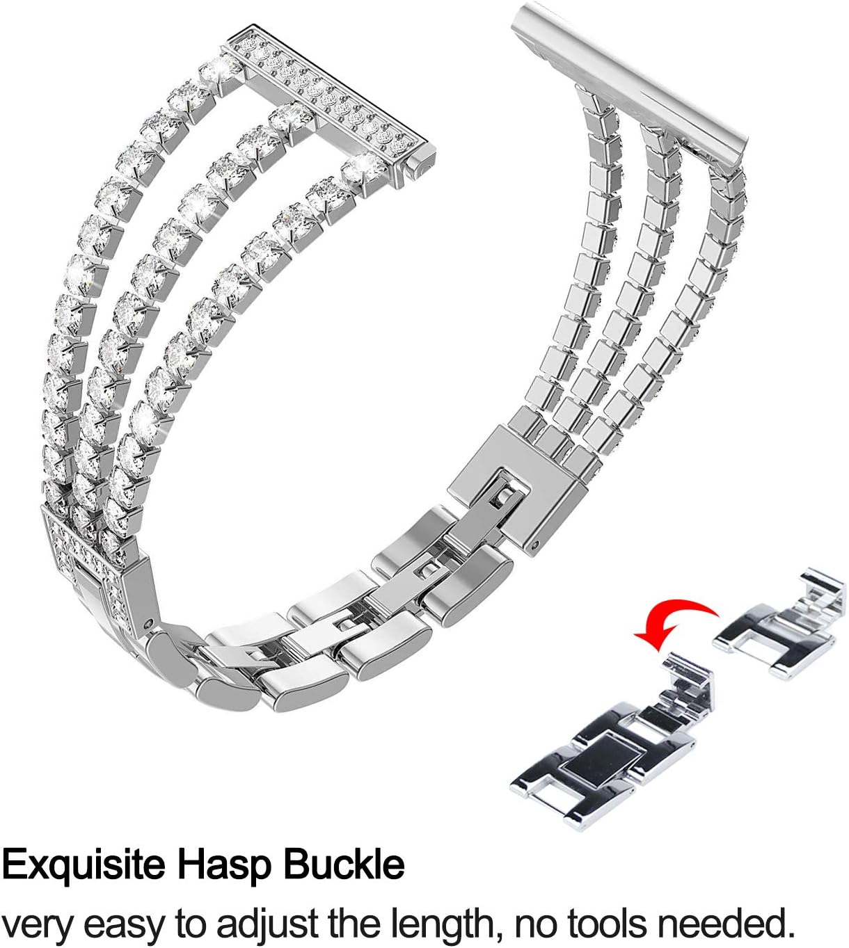 DEALELE Compatible with Samsung Galaxy Watch 7 / FE / 6/6 Classic / 5/5 Pro / 4/4 Classic / 3 41mm / Huawei GT3 / GT2 42mm - Image 3
