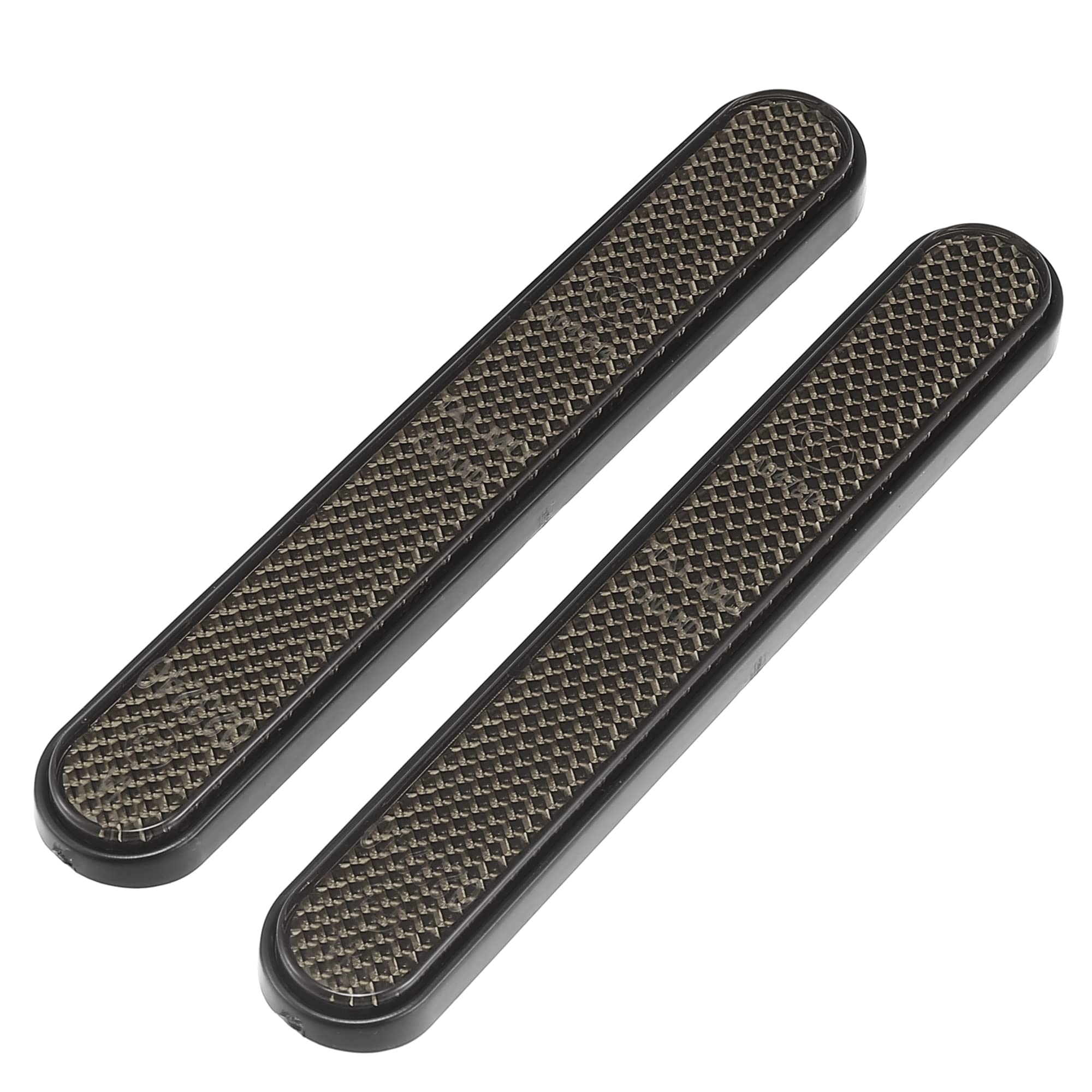 Photo 1 of Motoforti Front Lower Fork Reflector Sticker Rear Saddlebag Reflective Cover Universal Smoke 1 Pair
