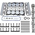 GELUOXI Non MDS 5.7 HEMI Lifters Camshaft Kit w/Head Gasket Replacement for 2010-2018 Chrysler Dodge Charger Challenger Jeep Grand Cherokee V8 5.7L 53021720AD, 53022372AA, HS26423PT