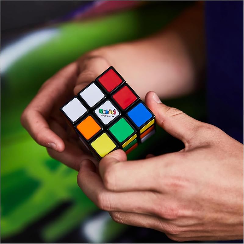 Cube - Rubiks Cube 3x3 Classique - Jeu Casse-Tête Adulte Et Enfant