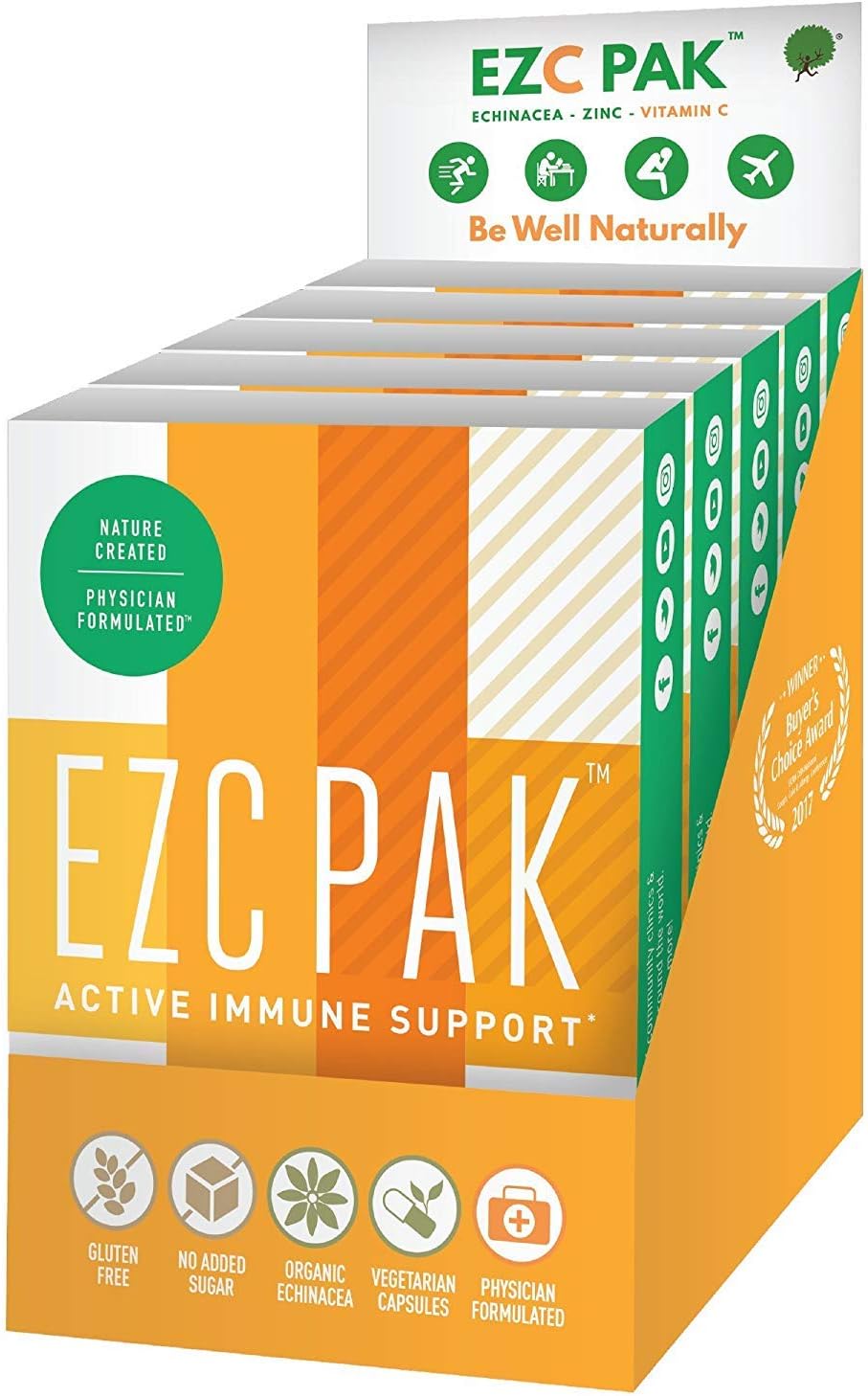 EZC Active Pak Immune System Booster (Pack of 6