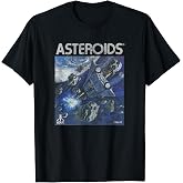 Atari Asteroids Box Art Vintage Retro Video Game T-Shirt