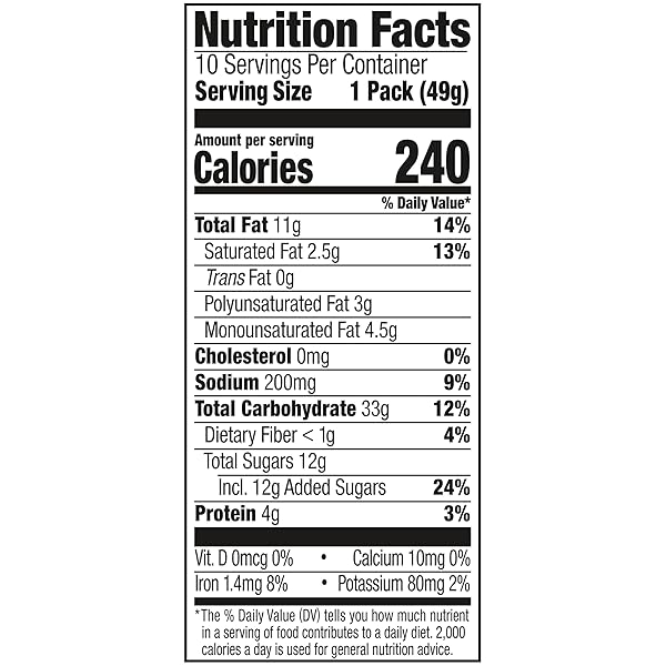 LANCE SANDWICH COOKIES, NEKOT PEANUT BUTTER, 10 INDIVIDUALLY WRAPPED PACKS, 6 SANDWICHES EACH