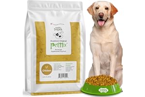 Healthy Dogma - PetMix Dehydrated Dog Food for Allergies, Freeze Dried, Raw, Homemade Dog Food (Chicken Dinner, 2 lbs)