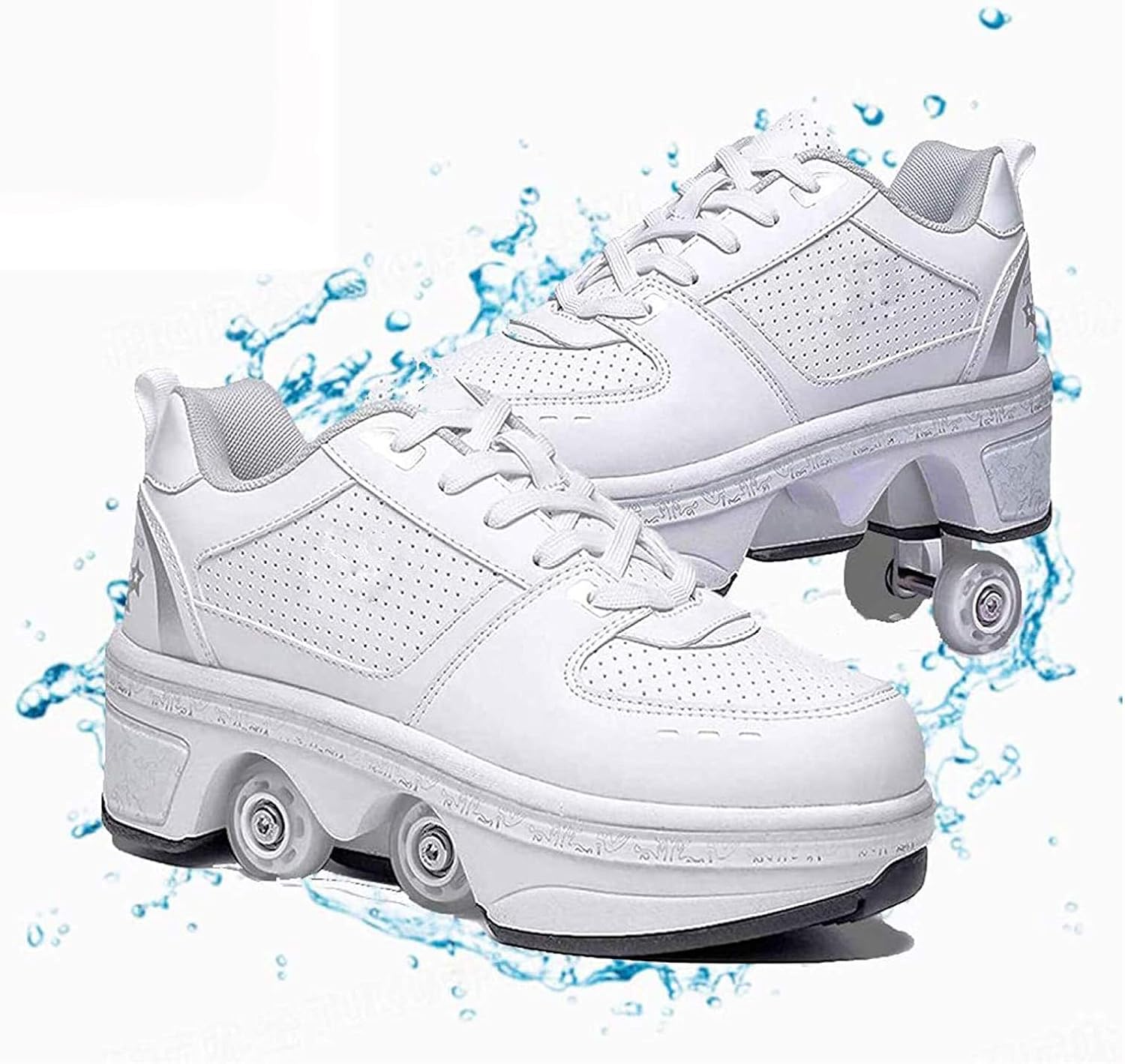 Skates Retractable Adult Skating Shoes Multifunctional Deformation