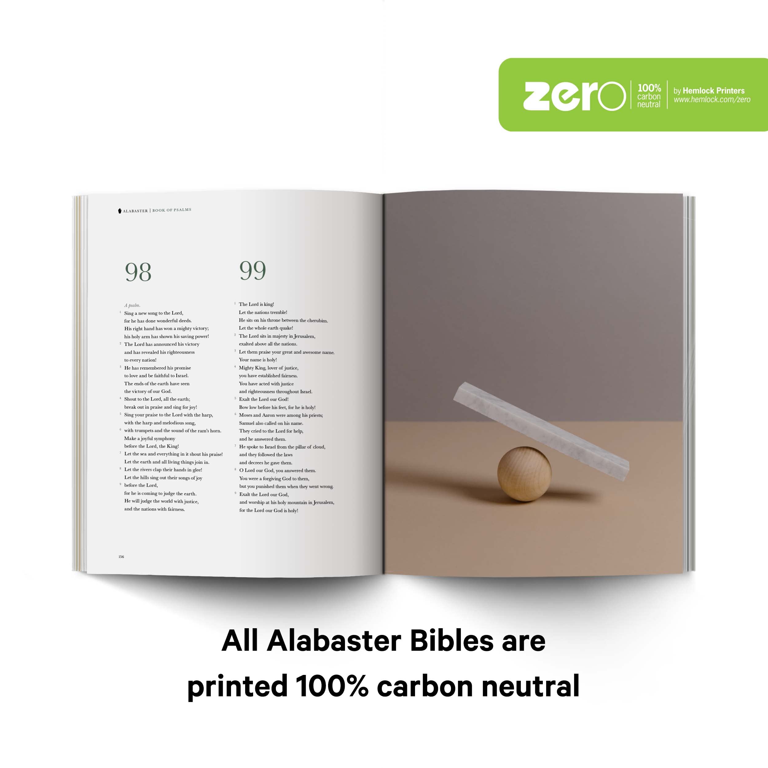 Book of Psalms - Alabaster Bible Book of Psalms - Alabaster Bible Paperback Hardcover