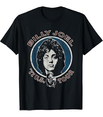Amazon.com: Billy Joel - The Piano Man T-Shirt : Clothing, Shoes