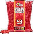 Red Cinnamon Imperials - 3 Pounds - Red Hot Candy Bulk - Imperial Candies for Machine Refills, Buffet
