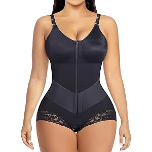 YIANNA Fajas Colombianas Moldeadoras Postpartum Shapewear Tummy Control | V-Shaped Faja Body Shaper for Women Under Dress, Wa
