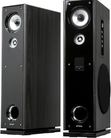 powered floor speakers