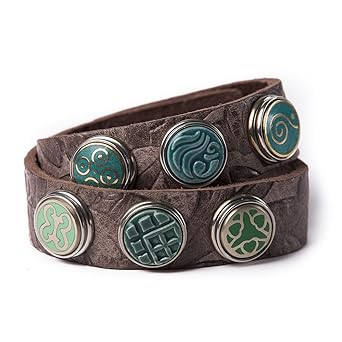 Noosa Armband Wrap Bracelet Double Skinny embossed chocolate brown