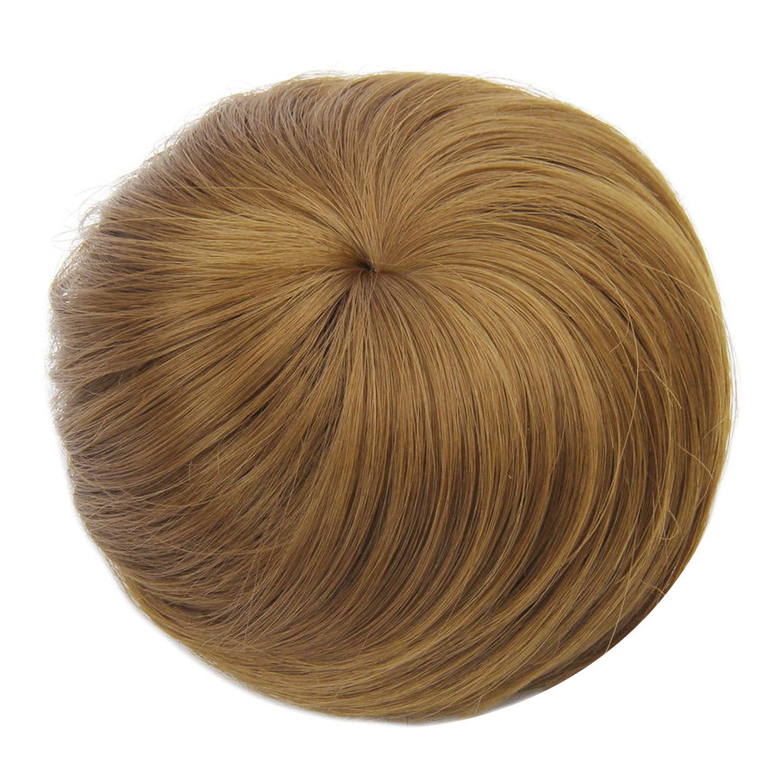 Amazon Com Fake Hair Bun Extension Clip In On Synthetic Hair