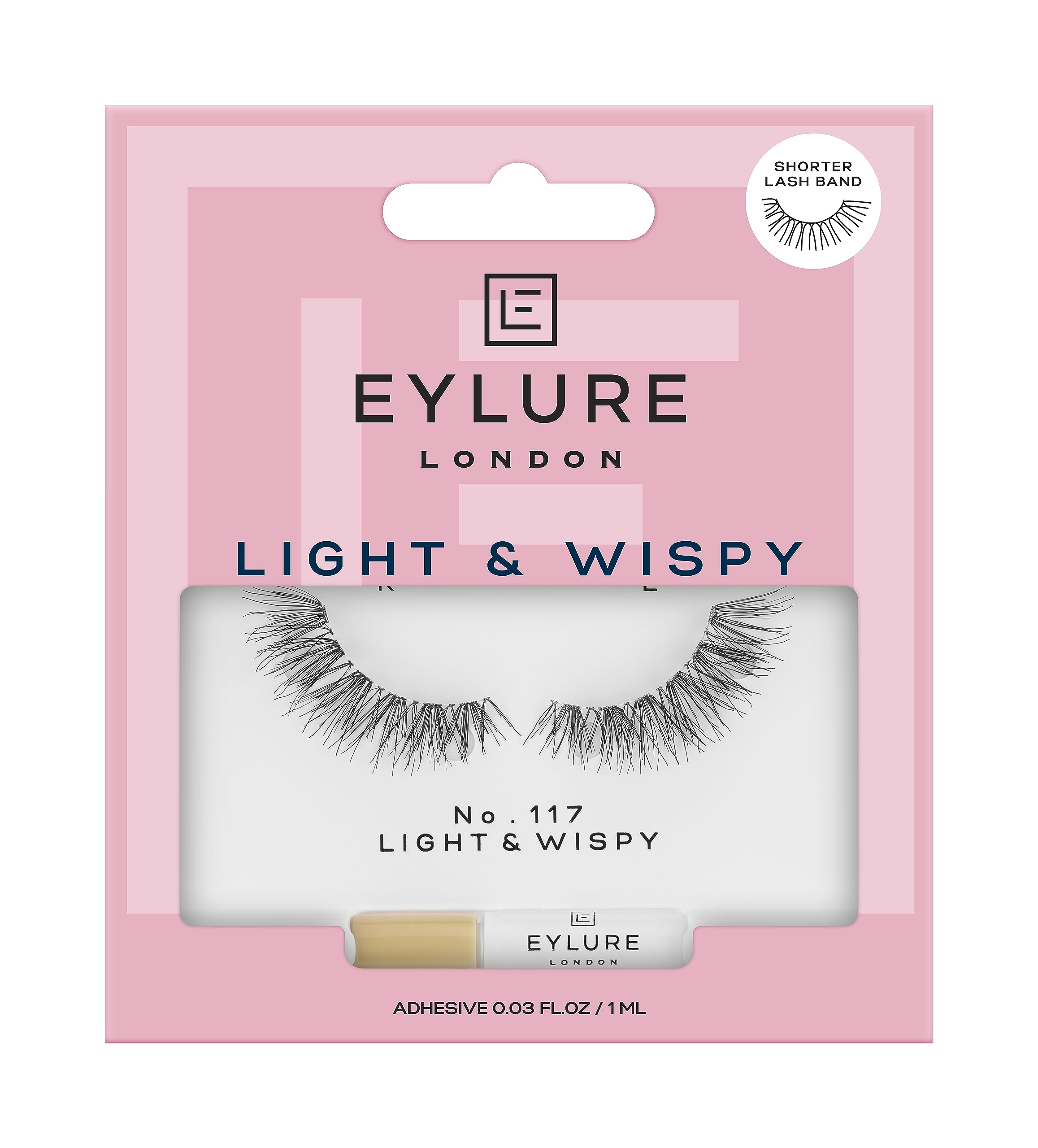 Eylure Light & Wispy No. 117 False Lashes (Shorter Lash Band)