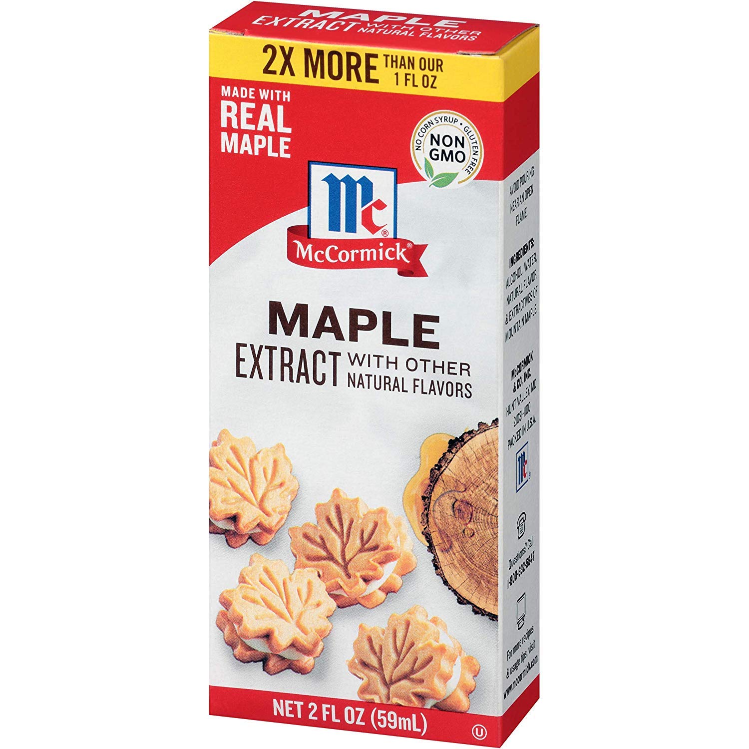 McCormick Extract, 2 fl oz (Maple, Pack of 3)