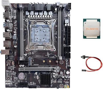Oikabio X99 Motherboard LGA2011-3 DDR4 DDR3 E5-2650 V3 CPU Combo Switch Cable