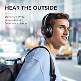 soundcore Q20i Headphones ANC Wireless Over-Ear Bluetooth 40H Hi-Res Bass App view 7