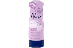 Nair Hair Removal Body Cream with Softening Baby Oil, Leg and Body Hair Remover, 3 Pack