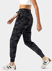 SANTINY Women's Joggers Pants Pockets Drawstring