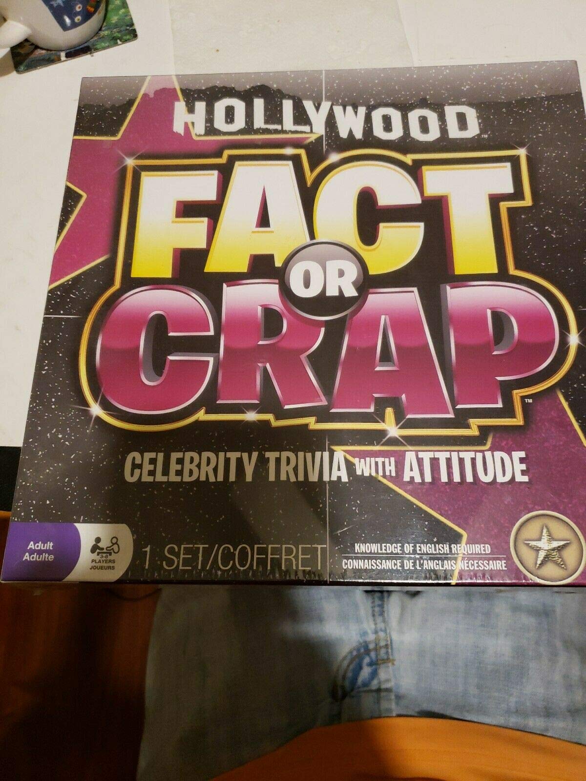 Spin Master Games Fact or Crap Hollywood Edition Board Game