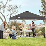 Eagle Peak 3m x 3m Pop Up Gazebo Tent Instant Canopy Shelter Grey view 6
