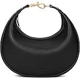 BOSTANTEN Crossbody Purse Small Crescent Shoulder Bags for Women Trendy Vegan Leather Clutch Handbag Removable Strap