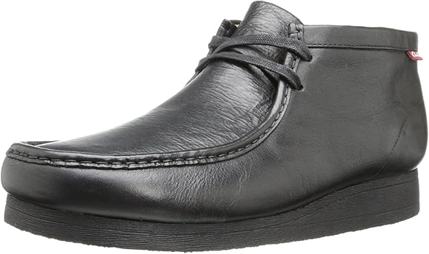 clarks stinson hi black suede