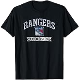 New York Rangers Vintage Hockey Officially Licensed T-Shirt