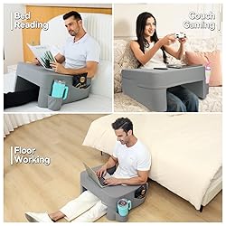 septsun Reading Pillow for Gaming,Soft Lap Desk