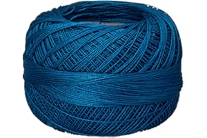 Lizbeth Size 80 HH80656 HH80 Cotton Thread 184 Yds 10G, Wedgewood Dk.