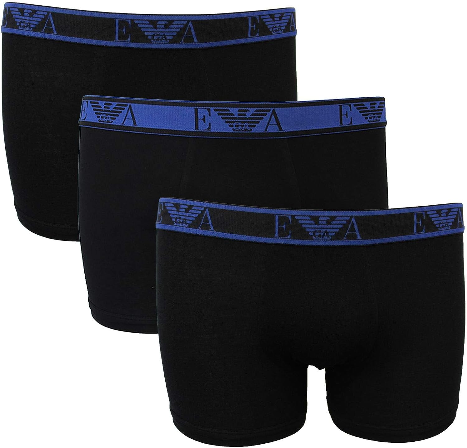 Emporio Armani Mens Three Pack Boxers Amazon.co.uk Clothing